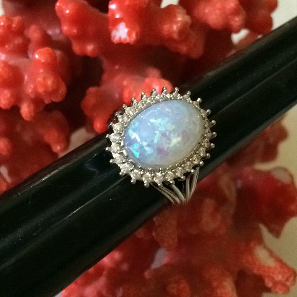 025 (lap) opal ring - Picture 6 of 7